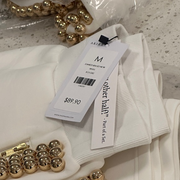 AKIRA Balls to the Walls jogger NWT - Picture 7 of 7